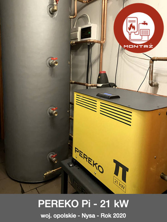 MONTAŻ - PEREKO Pi - 21 kW - Kocioł indukcyjny - woj. opolskie