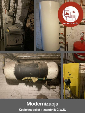 MONTAŻ - PEREKO QmPell - 18 kW - woj. zachodniopomorskie