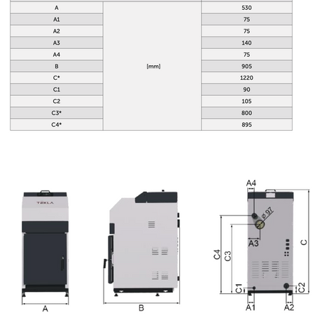 TEKLA Mini - 8 kW