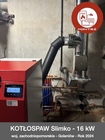 MONTAŻ - KOTŁOSPAW Slimko - 16 kW - woj. zachodniopomorskie