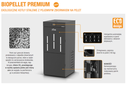 FERROLI BioPellet Premium - 12 kW