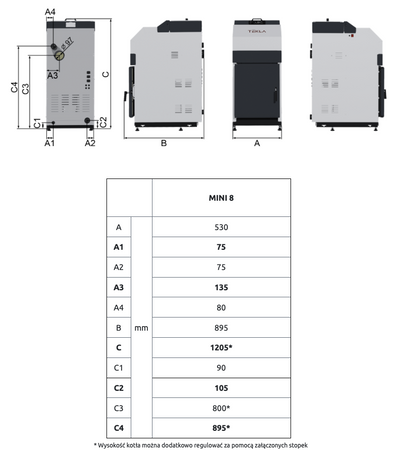 TEKLA Mini - 8 kW