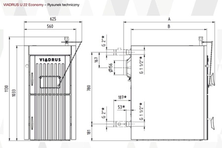 VIADRUS Hercules U22 Economy - 30 kW