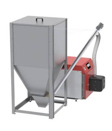 KOTŁOSPAW Slimko Plus - 30 kW - Zasobnik z boku