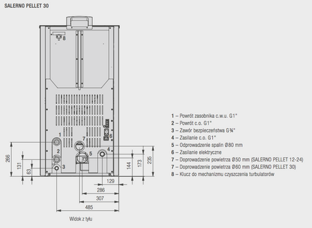 FERROLI Salerno Pellet - 24 kW