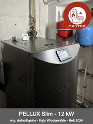 MONTAŻ - PELLUX Slim - 12 kW - woj. dolnośląskie