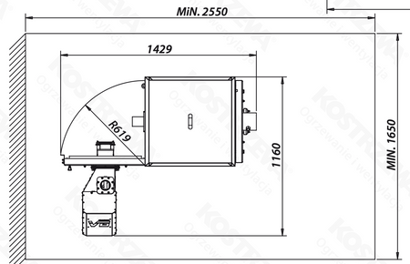KOSTRZEWA EEI Pellets - 12 kW
