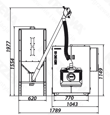 KOSTRZEWA Midi Bio NE - 52 kW