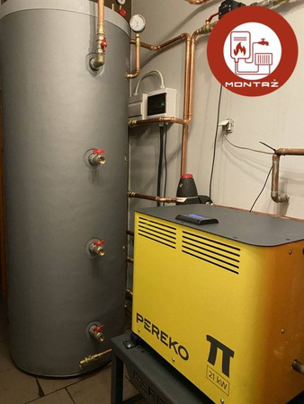 MONTAŻ - PEREKO Pi - 21 kW - Kocioł indukcyjny - woj. opolskie