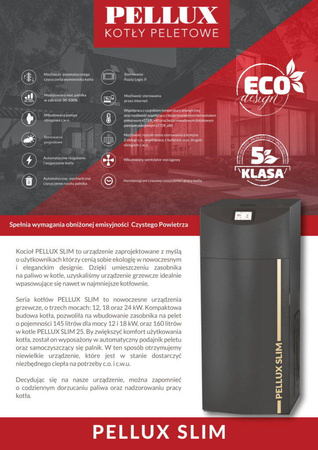PELLUX Slim - 18 kW