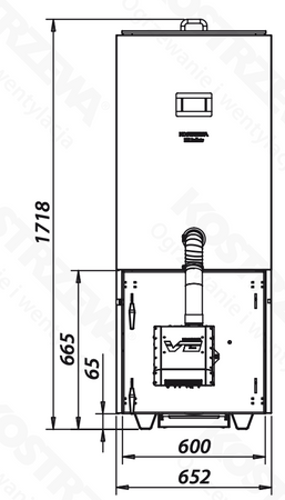 KOSTRZEWA EEI Pellets - 12 kW