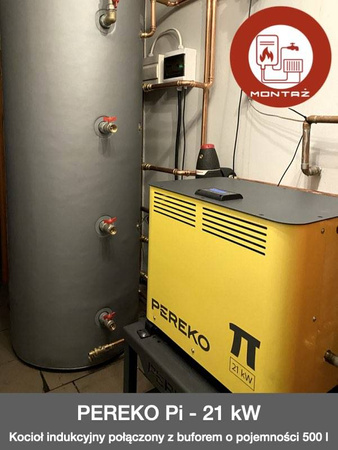 MONTAŻ - PEREKO Pi - 21 kW - Kocioł indukcyjny - woj. opolskie