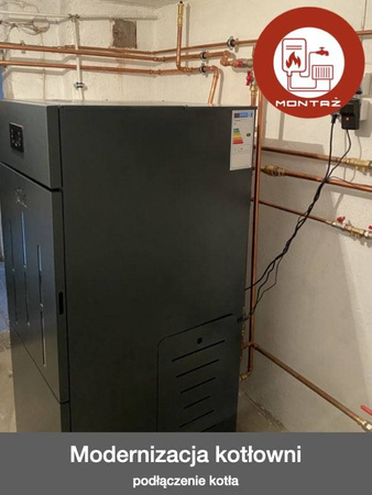 MONTAŻ - FERROLI Bio Pellet Pro - 12 kW - woj. zachodniopomorskie