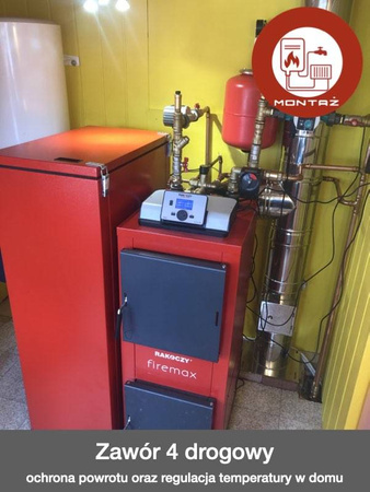 MONTAŻ - RAKOCZY Fire Max - 15 kW - woj. zachodniopomorskie