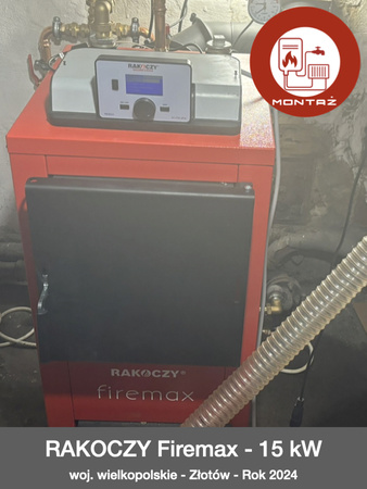 MONTAŻ - RAKOCZY Fire Max - 15 kW - woj. wielkopolskie