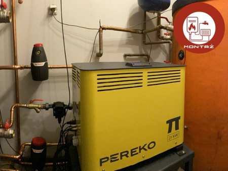 MONTAŻ - PEREKO Pi - 21 kW - Kocioł indukcyjny - woj. opolskie
