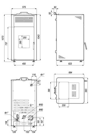 DEFRO Hydropell - 24 kW
