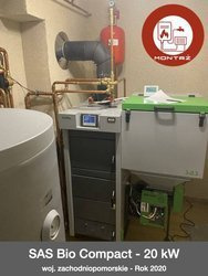 MONTAŻ - SAS Bio Compact - 20 kW - woj. zachodniopomorskie