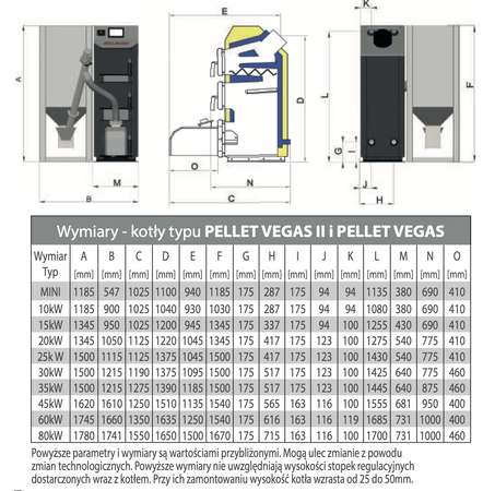 STALMARK Pellet Vegas II - 60 kW