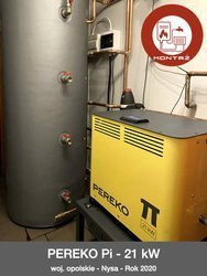 MONTAŻ - PEREKO Pi - 21 kW - Kocioł indukcyjny - woj. opolskie
