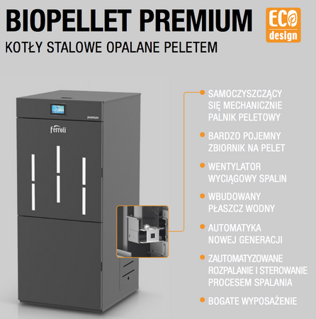 FERROLI BioPellet Premium - 24 kW