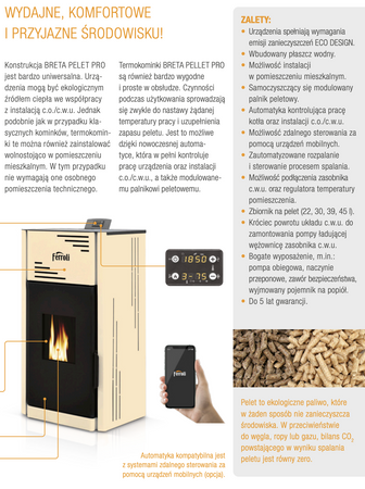 FERROLI Breta Pellet Pro - 8 kW