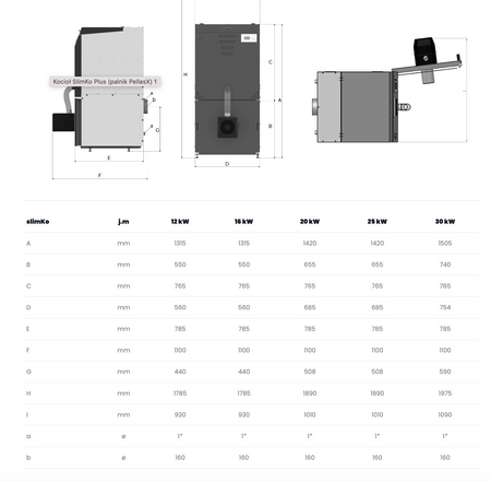 KOTŁOSPAW Slimko Plus - 25 kW