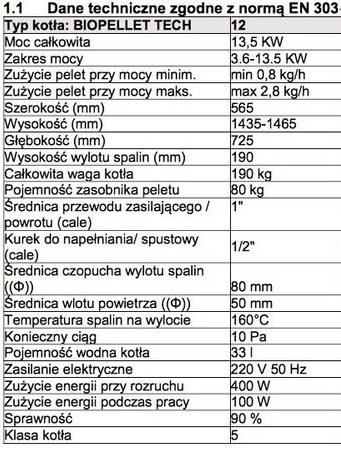 FERROLI BioPellet Tech S - 12 kW