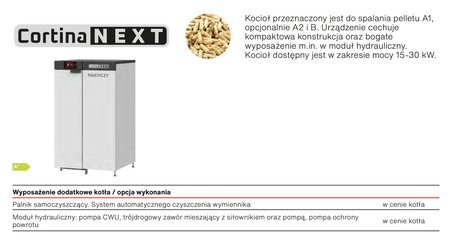 RAKOCZY Cortina Next - 20 kW