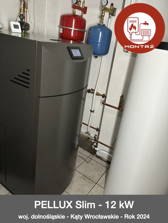 MONTAŻ - PELLUX Slim - 12 kW - woj. dolnośląskie
