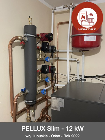 MONTAŻ - PELLUX Slim - 12 kW - woj. lubuskie