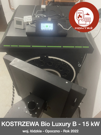 MONTAŻ - KOSTRZEWA Bio Luxury B - 15 kW woj. łódzkie