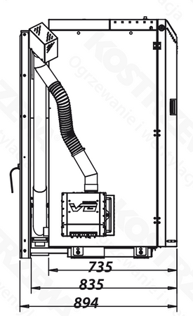 KOSTRZEWA EEI Pellets - 16 kW