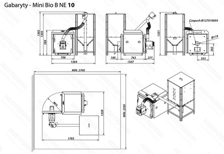 KOSTRZEWA Mini Bio B NE - 20 kW
