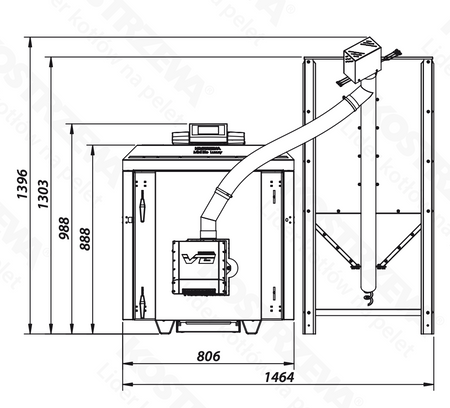 KOSTRZEWA Mini Bio Luxury B - 21 kW