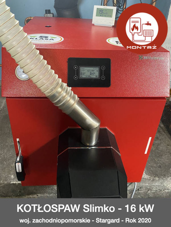 MONTAŻ - KOTŁOSPAW Slimko - 16 kW - woj. zachodniopomorskie