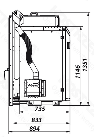 KOSTRZEWA Twin Bio Luxury NE - 12 kW
