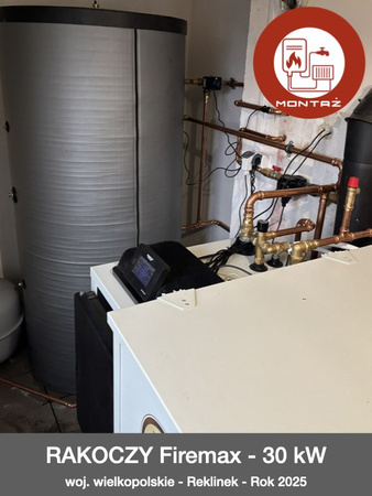 MONTAŻ - RAKOCZY Fire Max - 30 kW - woj. wielkopolskie