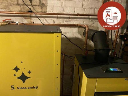 MONTAŻ - PEREKO QmPell - 18 kW - woj. zachodniopomorskie