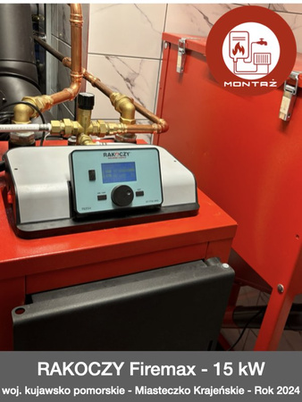 MONTAŻ - RAKOCZY Fire Max - 15 kW - woj. kujawsko pomorskie
