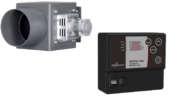 MPM - Wentylator z elektronicznym miarkownikiem ciągu