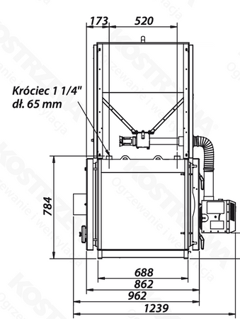 KOSTRZEWA Mini Bio NE - 20 kW