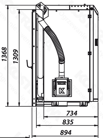 KOSTRZEWA Twin Bio NE - 24 kW