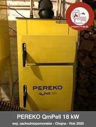 MONTAŻ - PEREKO QmPell - 18 kW - woj. zachodniopomorskie
