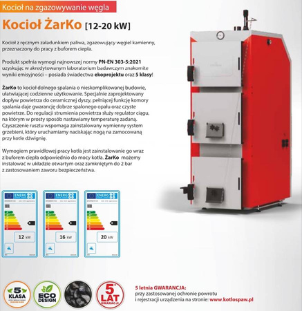 KOTŁOSPAW ŻarKo - 20 kW