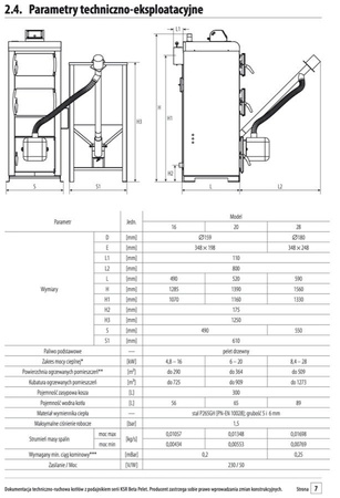 PEREKO KSR Beta Pellet - 16 kW