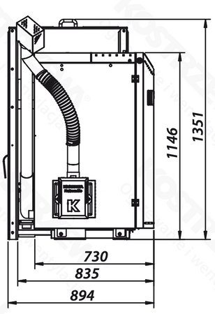 KOSTRZEWA Twin Bio NE - 12 kW