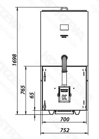 KOSTRZEWA Mini Bio NE - 20 kW