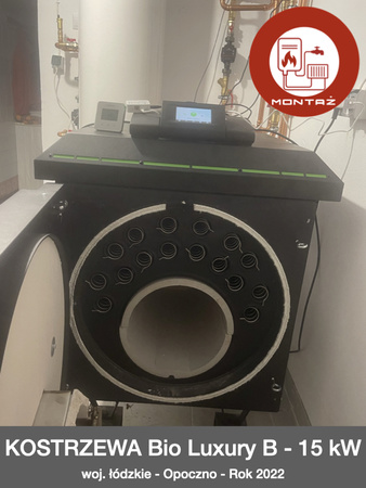 MONTAŻ - KOSTRZEWA Bio Luxury B - 15 kW woj. łódzkie