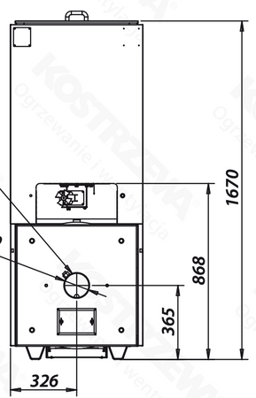 KOSTRZEWA Mini Bio NE - 10 kW